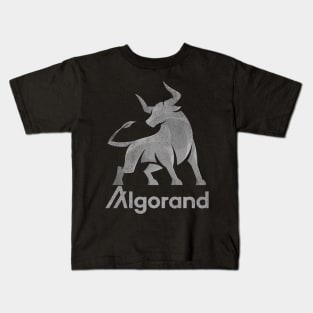 Bull Market Algorand ALGO Coin To The Moon Crypto Token Cryptocurrency Wallet Birthday Gift For Men Women Kids T-Shirt